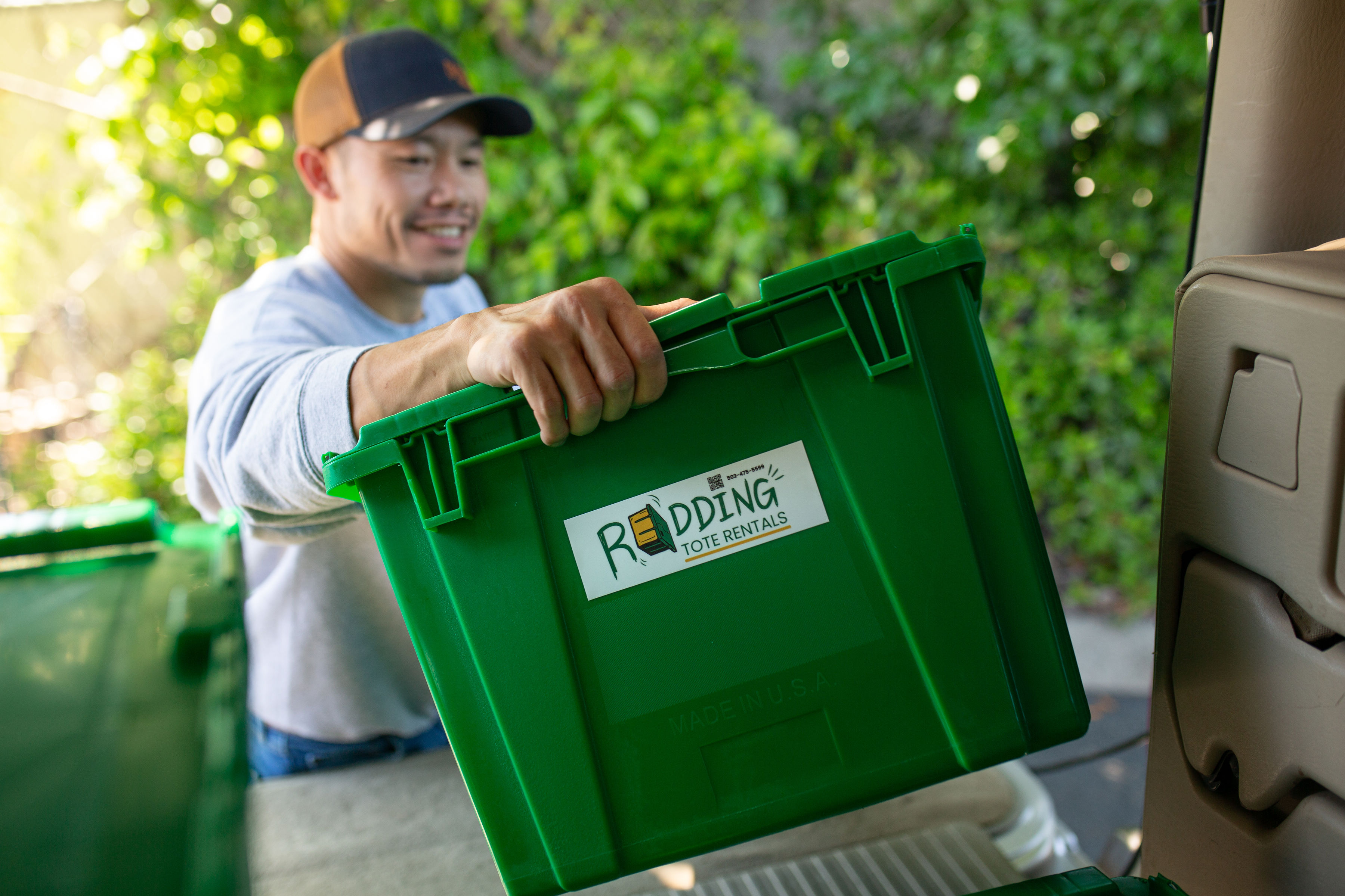 Redding Tote Rentals — moving totes